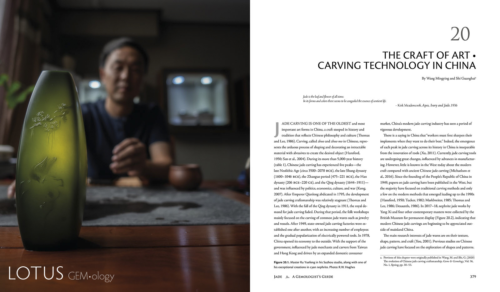 Jade A Gemologists Guide Carving History