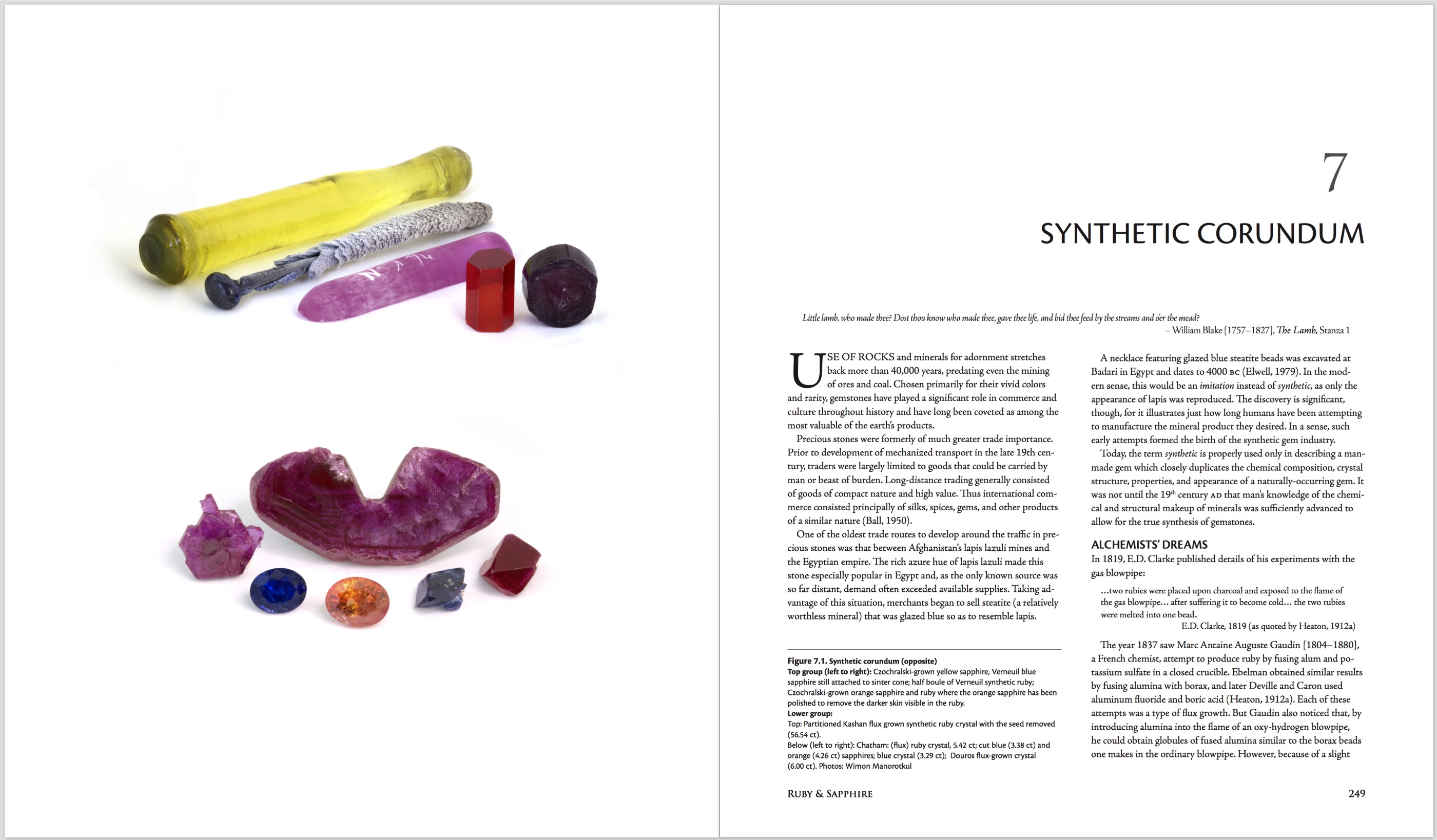 Ruby & Sapphire: A Gemologist's Guide – Synthetic Corundum