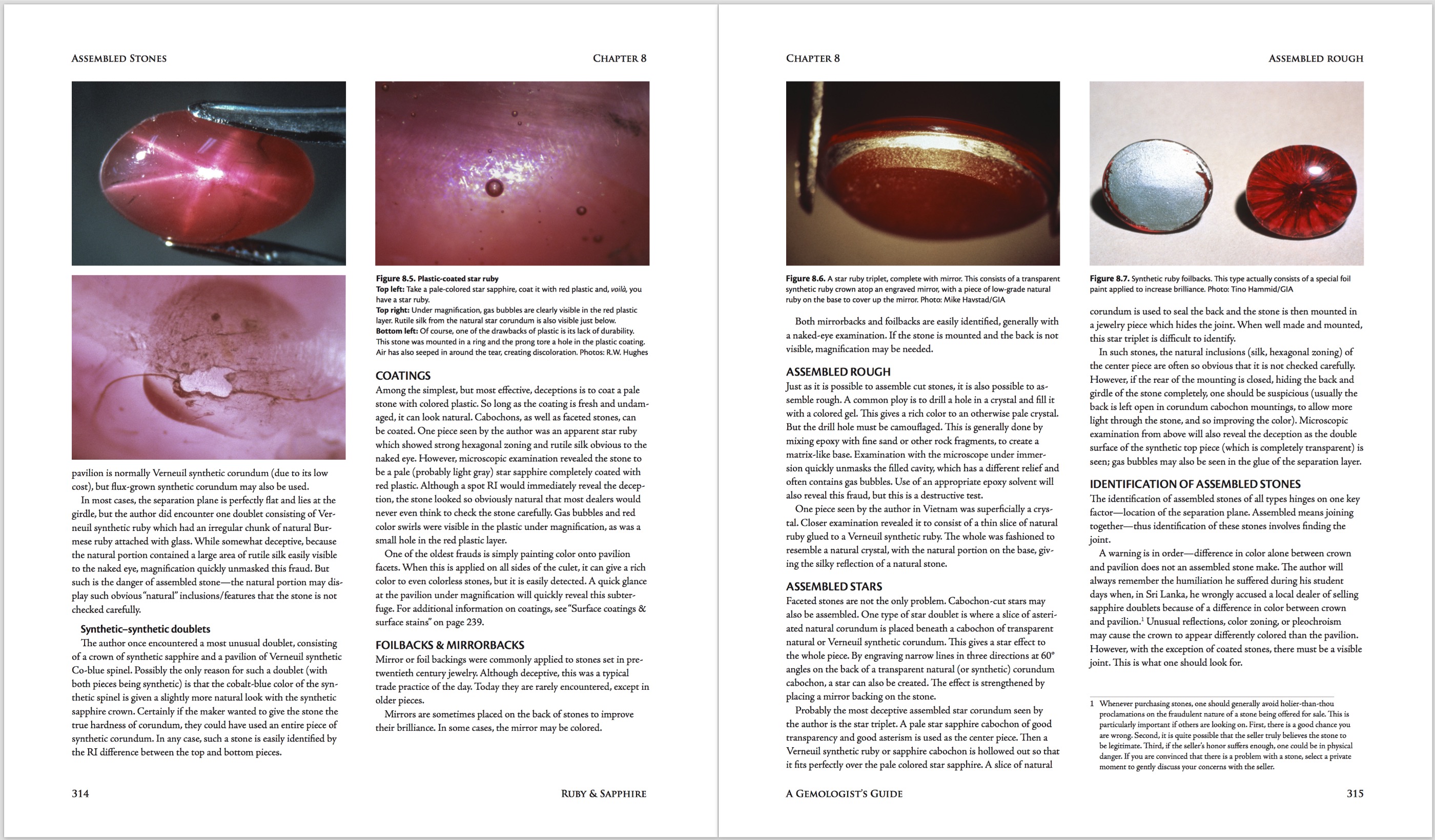 Ruby & Sapphire: A Gemologist's Guide – Assembled Stones
