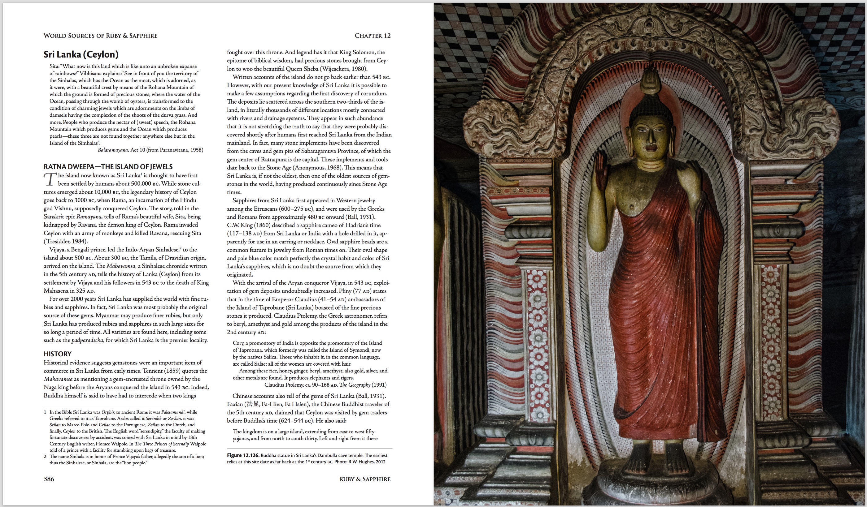 Ruby & Sapphire: A Gemologist's Guide – World Sources: Sri Lanka