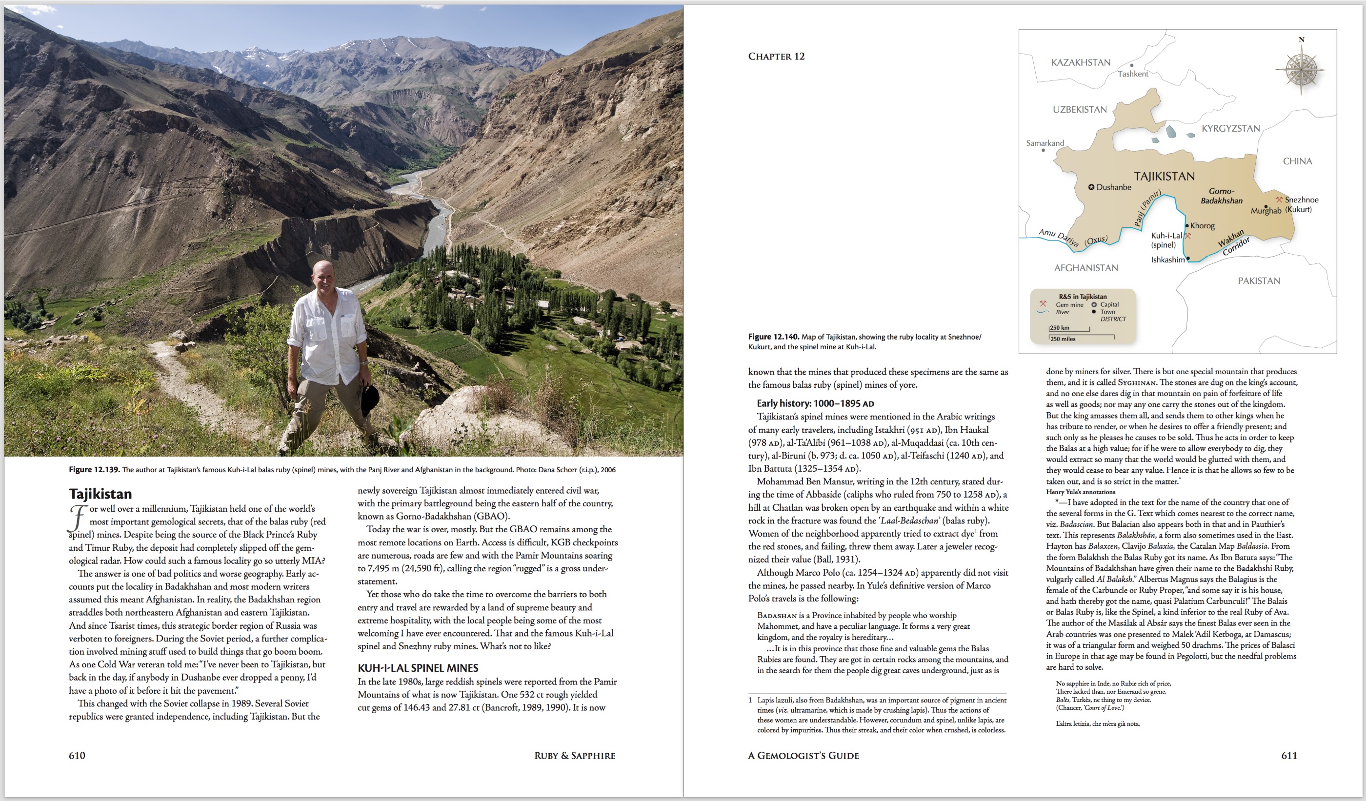 Ruby & Sapphire: A Gemologist's Guide – World Sources: Tajikistan