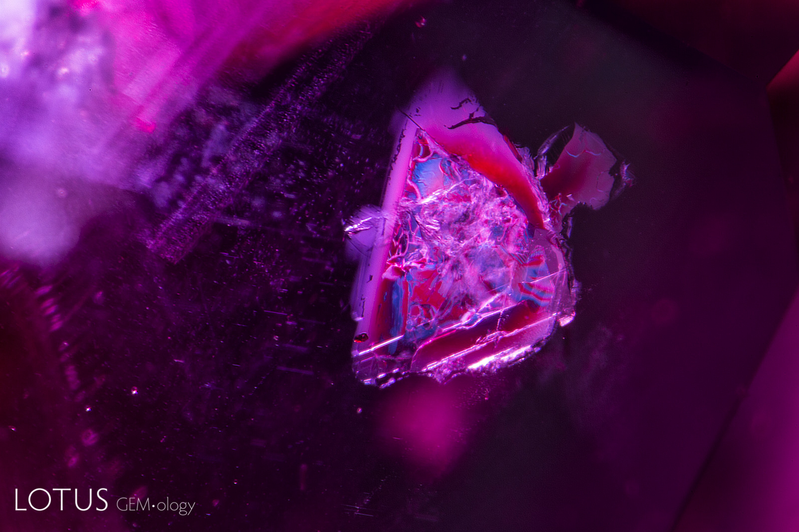 Again, like their Mozambique cousins, Andilamena rubies may feature mica inclusions. Photo: Richard W. Hughes