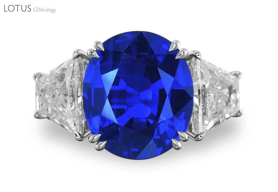 Peacock blue sapphire.