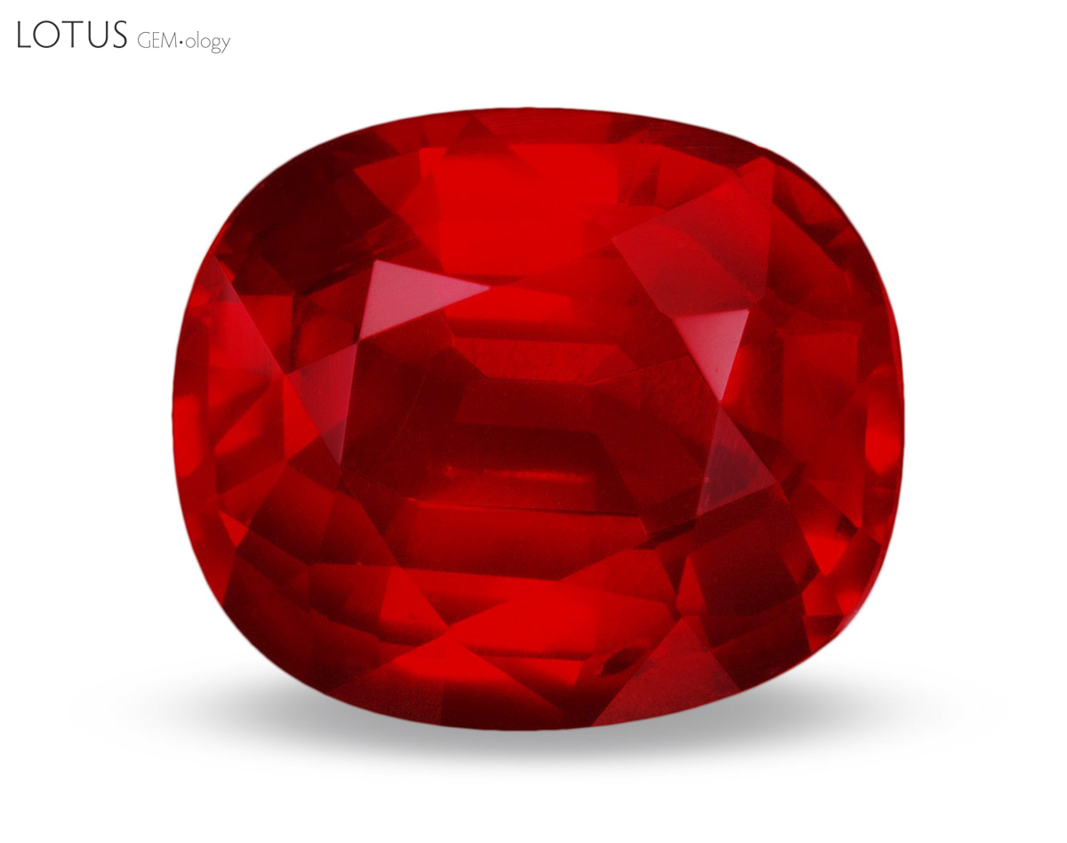 Pigeon's blood ruby.