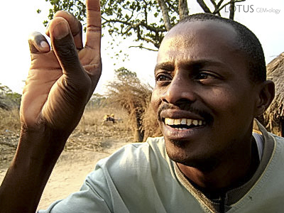 We extend gracious thanks to our guide, Abdul Amsallem, whose knowledge of Tanzania's gem mines is second-to-none. Photo: Richard W. Hughes