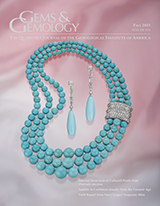G&G Micro-world: Apatite in blue sapphire